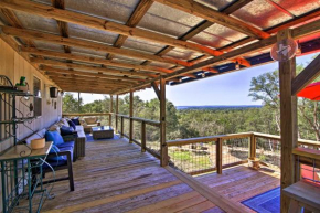 Private Hill Country House with Deck on 7 Acres!